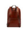 Zaino porta PC uomo in pelle una zip The Bridge Galileo – Marrone/Rutenio