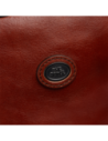 Zaino porta PC uomo in pelle una zip The Bridge Galileo – Marrone/Rutenio