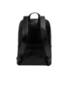 Zaino porta PC uomo in pelle una zip The Bridge Galileo – Nero/Rutenio