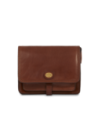 Borsa a tracolla in pelle a scomparti 26 cm The Bridge Story Donna – Marrone/Oro Borsa a tracolla in pelle a scomparti 26 cm The Bridge Story Donna – Marrone/Oro