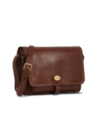 Borsa a tracolla in pelle a scomparti 26 cm The Bridge Story Donna – Marrone/Oro Borsa a tracolla in pelle a scomparti 26 cm The Bridge Story Donna – Marrone/Oro