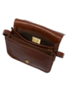Borsa a tracolla in pelle a scomparti 27 cm The Bridge Story Donna – Marrone/Oro Borsa a tracolla in pelle a scomparti 27 cm The Bridge Story Donna – Marrone/Oro