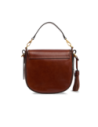 Borsa a tracolla in pelle con manico removibile The Bridge Pearl District – Marrone/Oro Borsa a tracolla in pelle con manico removibile The Bridge Pearl District – Marrone/Oro