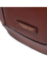Borsa a tracolla piccola in pelle The Bridge Fedora – Marrone/Oro Borsa a tracolla piccola in pelle The Bridge Fedora – Marrone/Oro