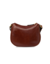 Borsa a tracolla piccola in pelle con zip The Bridge Story Donna – Marrone/Oro Borsa a tracolla piccola in pelle con zip The Bridge Story Donna – Marrone/Oro