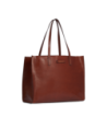 Borsa shopper in pelle The Bridge Mirra – Marrone/Oro Borsa shopper in pelle The Bridge Mirra – Marrone/Oro