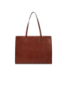 Borsa shopper in pelle The Bridge Mirra – Marrone/Oro Borsa shopper in pelle The Bridge Mirra – Marrone/Oro