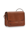 Borsa a tracolla media in pelle The Bridge Lucrezia – Marrone/Oro Borsa a tracolla media in pelle The Bridge Lucrezia – Marrone/Oro