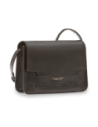 Borsa a tracolla media in pelle The Bridge Lucrezia – Nero/Oro Borsa a tracolla media in pelle The Bridge Lucrezia – Nero/Oro