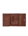 Portafoglio donna medio in pelle con portamonete The Bridge Story Donna – Marrone/Oro Portafoglio donna medio in pelle con portamonete The Bridge Story Donna – Marrone/Oro