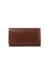 Portafoglio donna continental in pelle The Bridge Story Donna – Marrone/Oro Portafoglio donna continental in pelle The Bridge Story Donna – Marrone/Oro