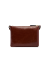 Borsa a tracolla a busta in pelle con zip The Bridge Frida – Marrone/Oro Borsa a tracolla a busta in pelle con zip The Bridge Frida – Marrone/Oro