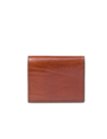 Portafoglio donna compatto in pelle con portamonete a zip The Bridge Lucrezia – Marrone/Oro Portafoglio donna compatto in pelle con portamonete a zip The Bridge Lucrezia – Marrone/Oro