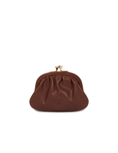 Portamonete donna in pelle The Bridge Story Donna – Marrone/Oro - foto 1