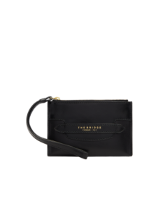 Pochette donna in pelle The Bridge Lucrezia – Nero/Oro - foto 1