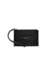 Pochette donna in pelle The Bridge Lucrezia – Nero/Oro