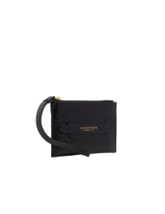 Pochette donna in pelle The Bridge Lucrezia – Nero/Oro - foto 1 2