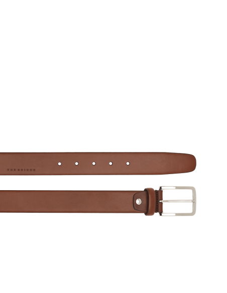 Cintura uomo in pelle 4 cm The Bridge Brunelleschi – Marrone/Palladio - foto 1