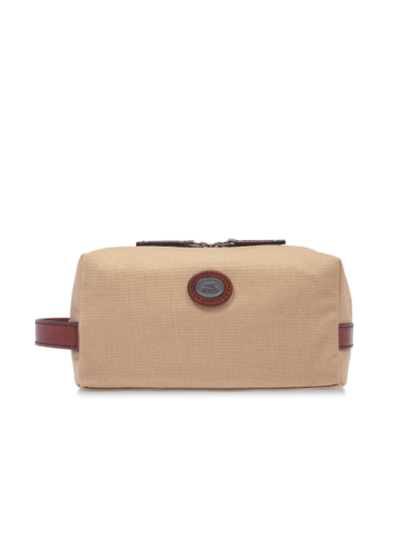 Beauty case in tessuto e pelle The Bridge Story Viaggio – Naturale/Marrone - foto 1