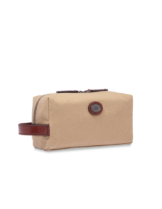 Beauty case in tessuto e pelle The Bridge Story Viaggio – Naturale/Marrone - foto 1 2