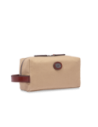 Beauty case in tessuto e pelle The Bridge Story Viaggio – Naturale/Marrone