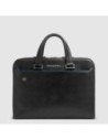 Borsa da lavoro donna porta pc 14 Piquadro Blue Square – Nero - foto 1