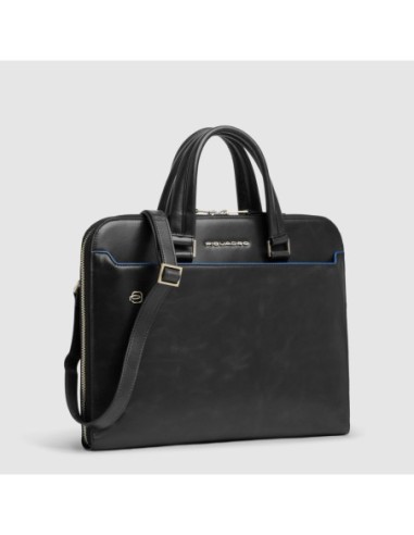 Borsa da lavoro donna porta pc 14 Piquadro Blue Square – Nero - foto 2