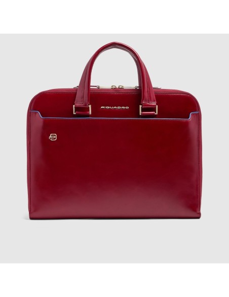 Borsa da lavoro donna porta pc 14 Piquadro Blue Square – Rosso - foto 1