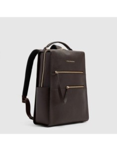 Zaino donna porta pc 14 Piquadro Patricia – Marrone - foto 1 2