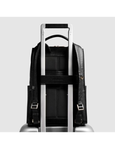Zaino donna porta pc 14 Piquadro Patricia – Nero - foto 3