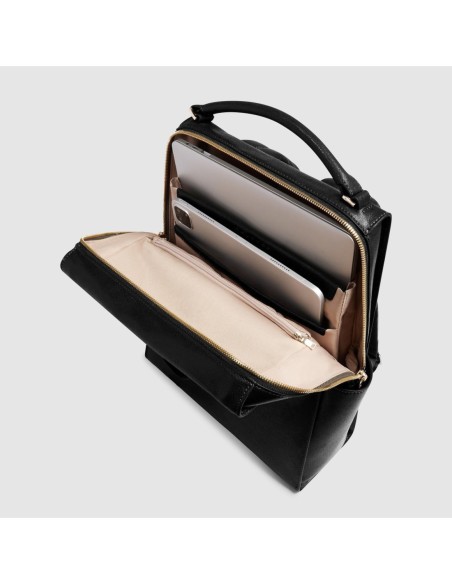 Zaino donna porta pc 14 Piquadro Patricia – Nero - foto 4