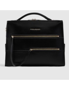Borsa da ufficio donna porta pc 14 Piquadro Patricia – Nero (N2) - foto 1