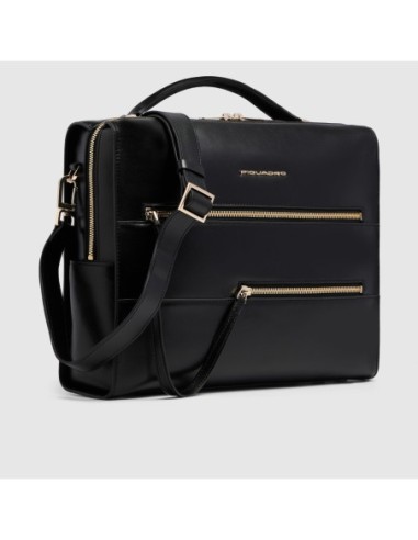 Borsa da ufficio donna porta pc 14 Piquadro Patricia – Nero (N2) - foto 2