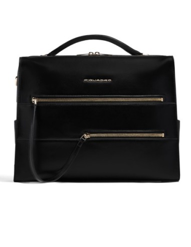 Borsa da ufficio donna porta pc 14 Piquadro Patricia – Nero (N2) - foto 7