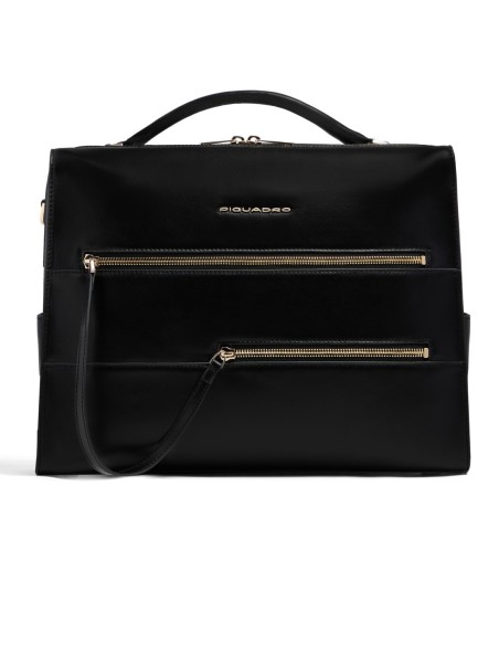 Borsa da ufficio donna porta pc 14 Piquadro Patricia – Nero (N2) - foto 7