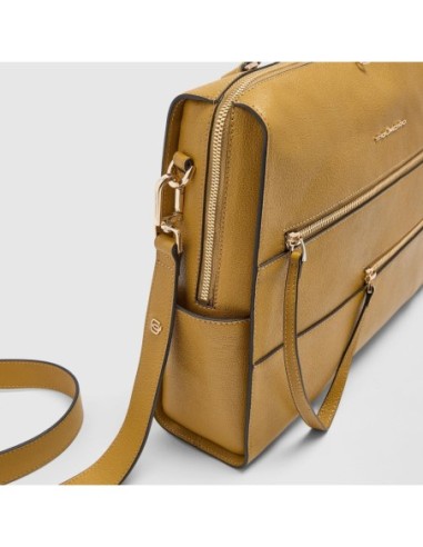 Borsa da ufficio donna porta pc 14 Piquadro Patricia – Giallo - foto 5