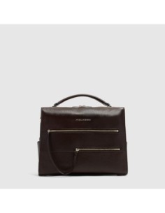Borsa da ufficio donna porta pc 14 Piquadro Patricia – Marrone - foto 1