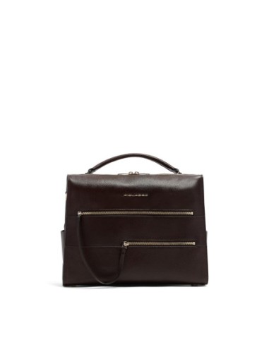 Borsa da ufficio donna porta pc 14 Piquadro Patricia – Marrone - foto 7