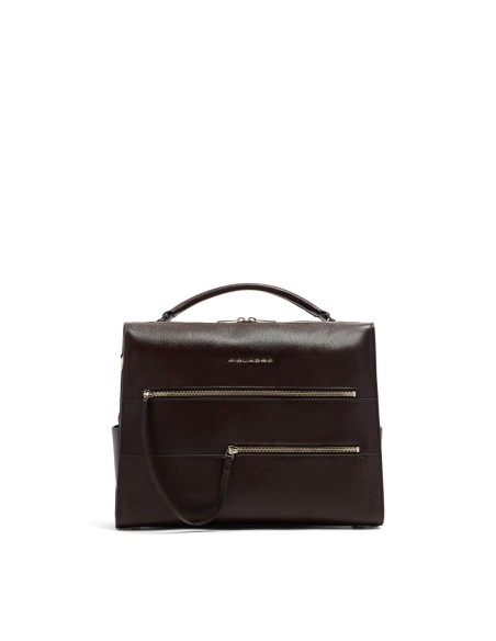 Borsa da ufficio donna porta pc 14 Piquadro Patricia – Marrone - foto 7