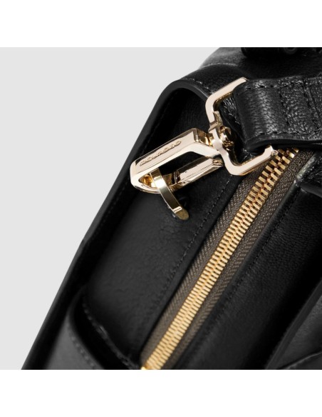 Borsa da ufficio donna porta pc 14 Piquadro Patricia – Nero - foto 5