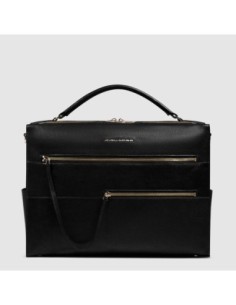 Borsa da lavoro donna porta pc 14 Piquadro Patricia – Nero - foto 1