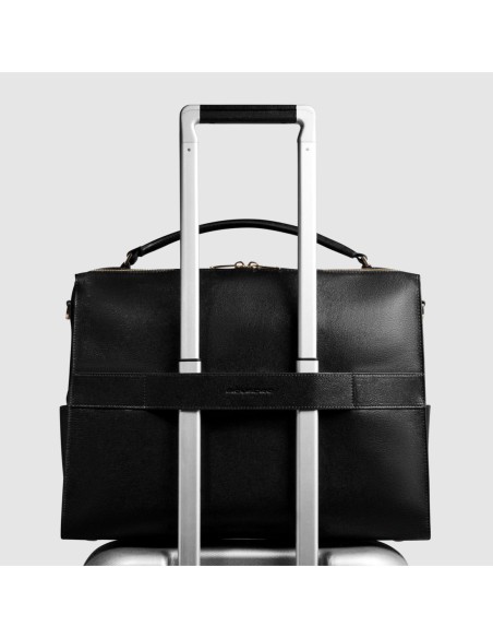 Borsa da lavoro donna porta pc 14 Piquadro Patricia – Nero - foto 3