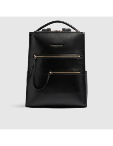 Zaino donna porta pc 15.6 Piquadro Patricia – Nero (N2) - foto 1