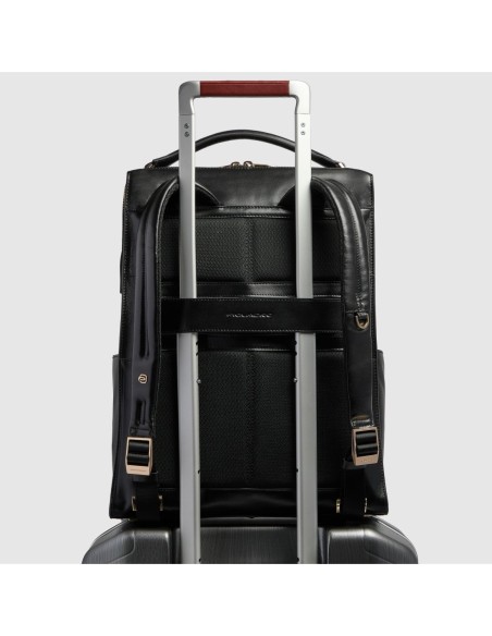 Zaino donna porta pc 15.6 Piquadro Patricia – Nero (N2) - foto 3