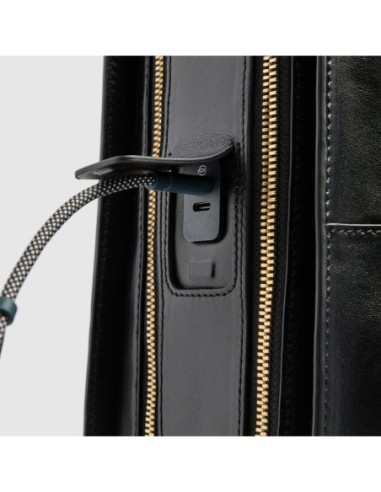 Zaino donna porta pc 15.6 Piquadro Patricia – Nero (N2) - foto 6