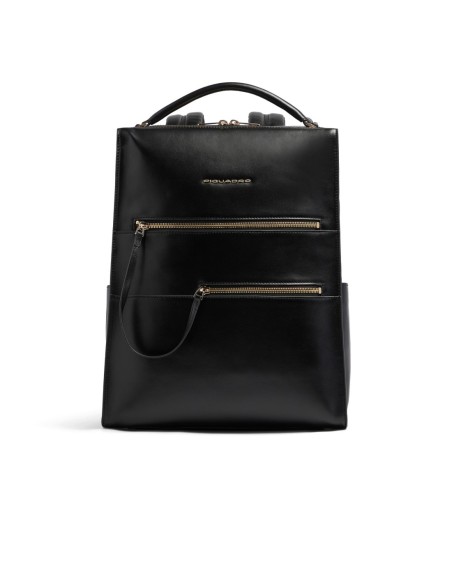 Zaino donna porta pc 15.6 Piquadro Patricia – Nero (N2) - foto 10