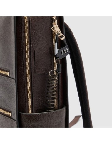 Zaino donna porta pc 15.6 Piquadro Patricia – Marrone - foto 7