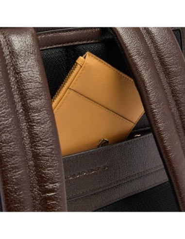 Zaino donna porta pc 15.6 Piquadro Patricia – Marrone - foto 8