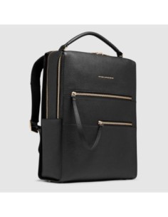 Zaino donna porta pc 15.6 Piquadro Patricia – Nero - foto 1 2