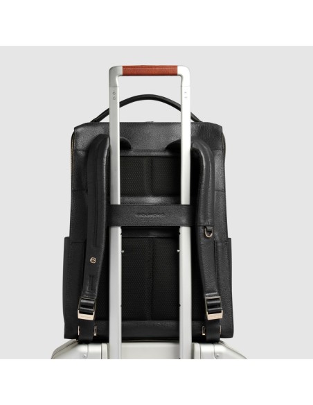Zaino donna porta pc 15.6 Piquadro Patricia – Nero - foto 3